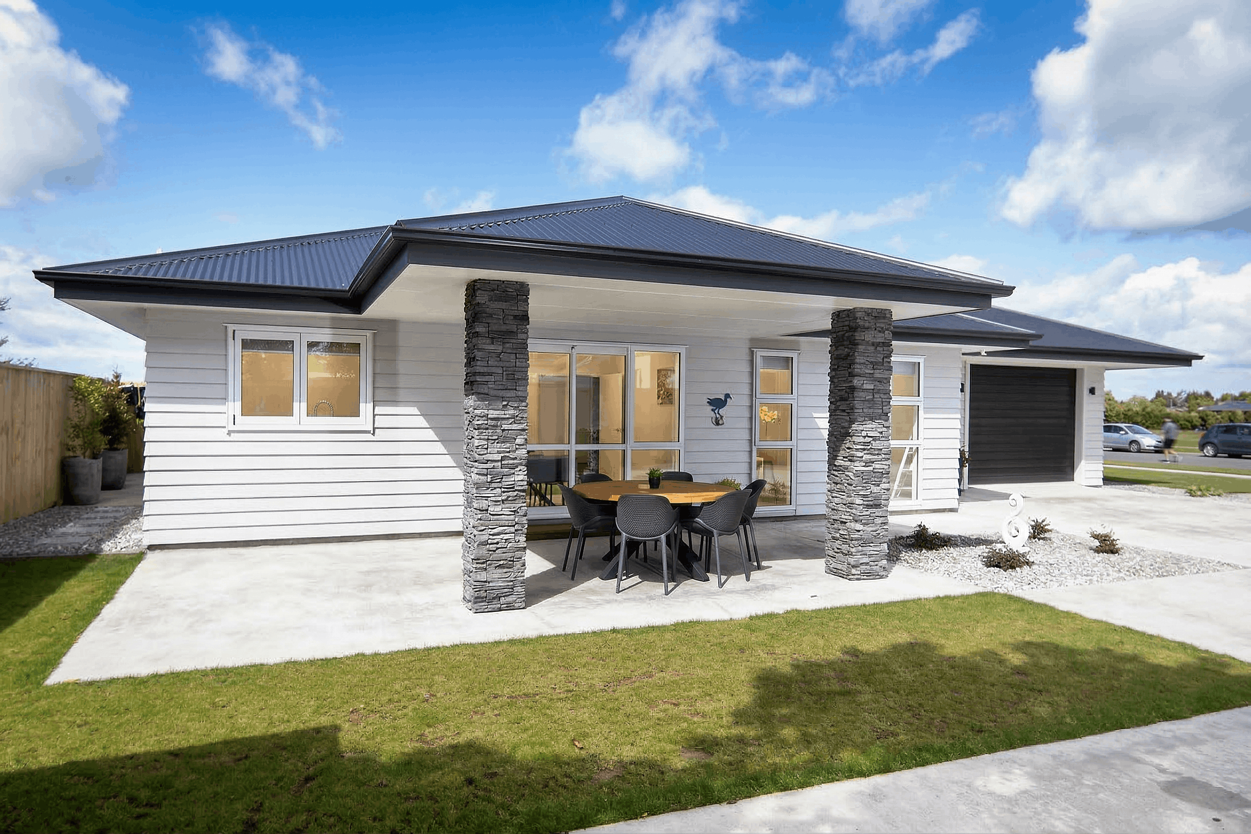 downsizer two bedroom home with patio manawatu