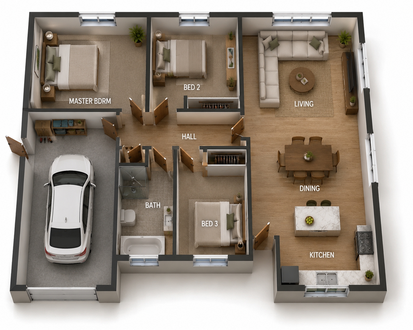 Designed for the compact lifestyle sites available throughout the Manawatū region