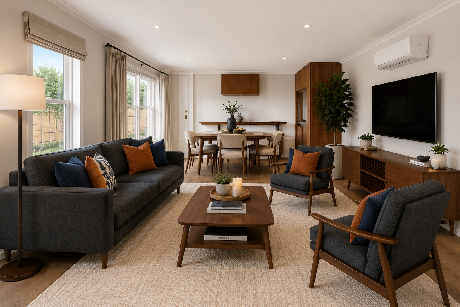 Spacious living